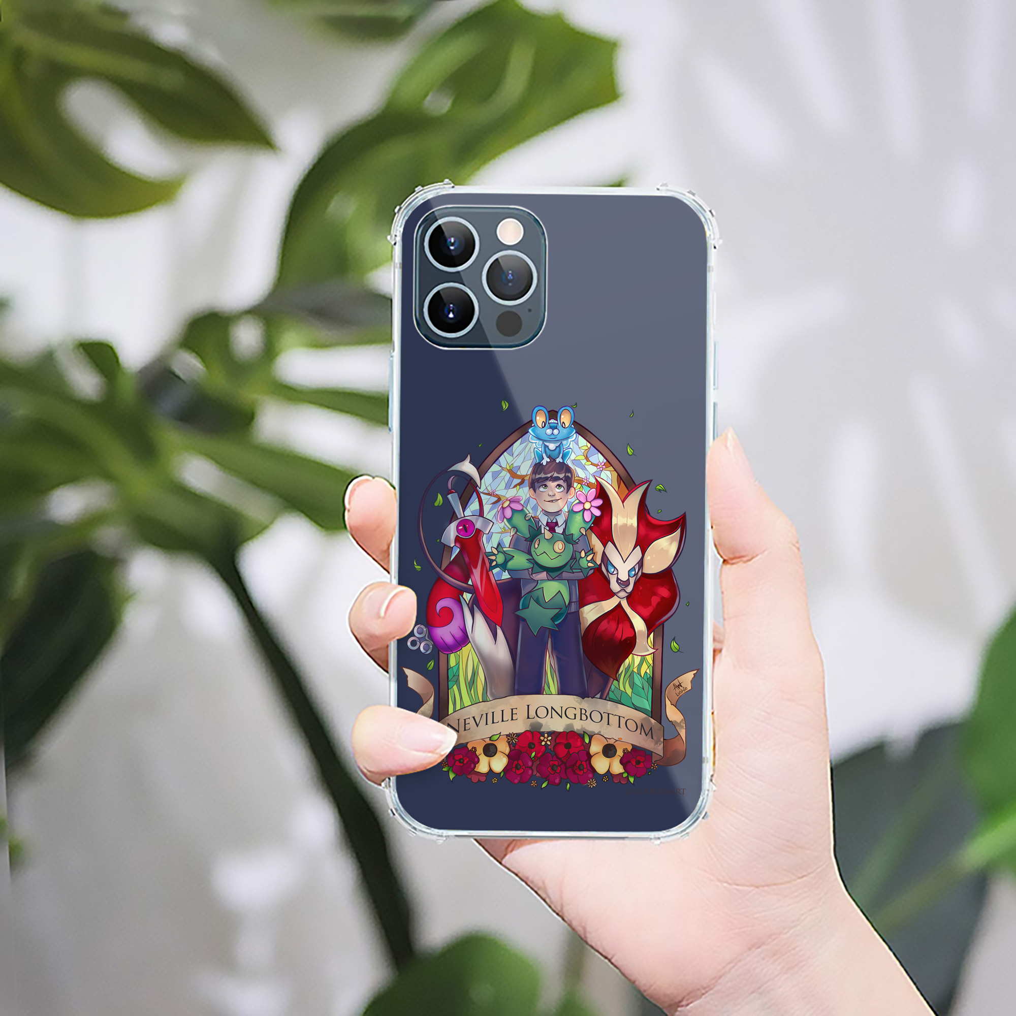 （画像用） Harry Potter ハリー・ポッターシリーズ 【iPhone 12シリーズ対応】透明スマホケース（クリアソフトケース）